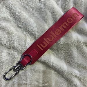 Lululemon Never Lost Keychain